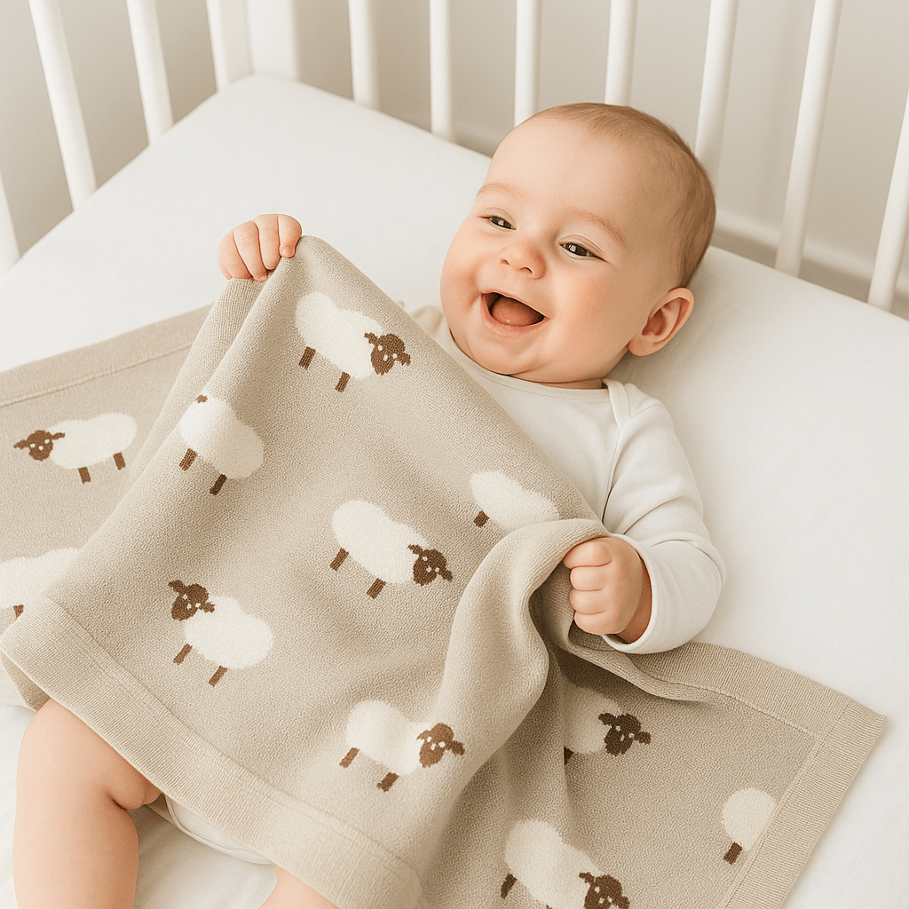 bebe joyeux joue couverture bebe coton respirant