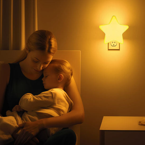 veilleuse bébé | Mini étoile murale