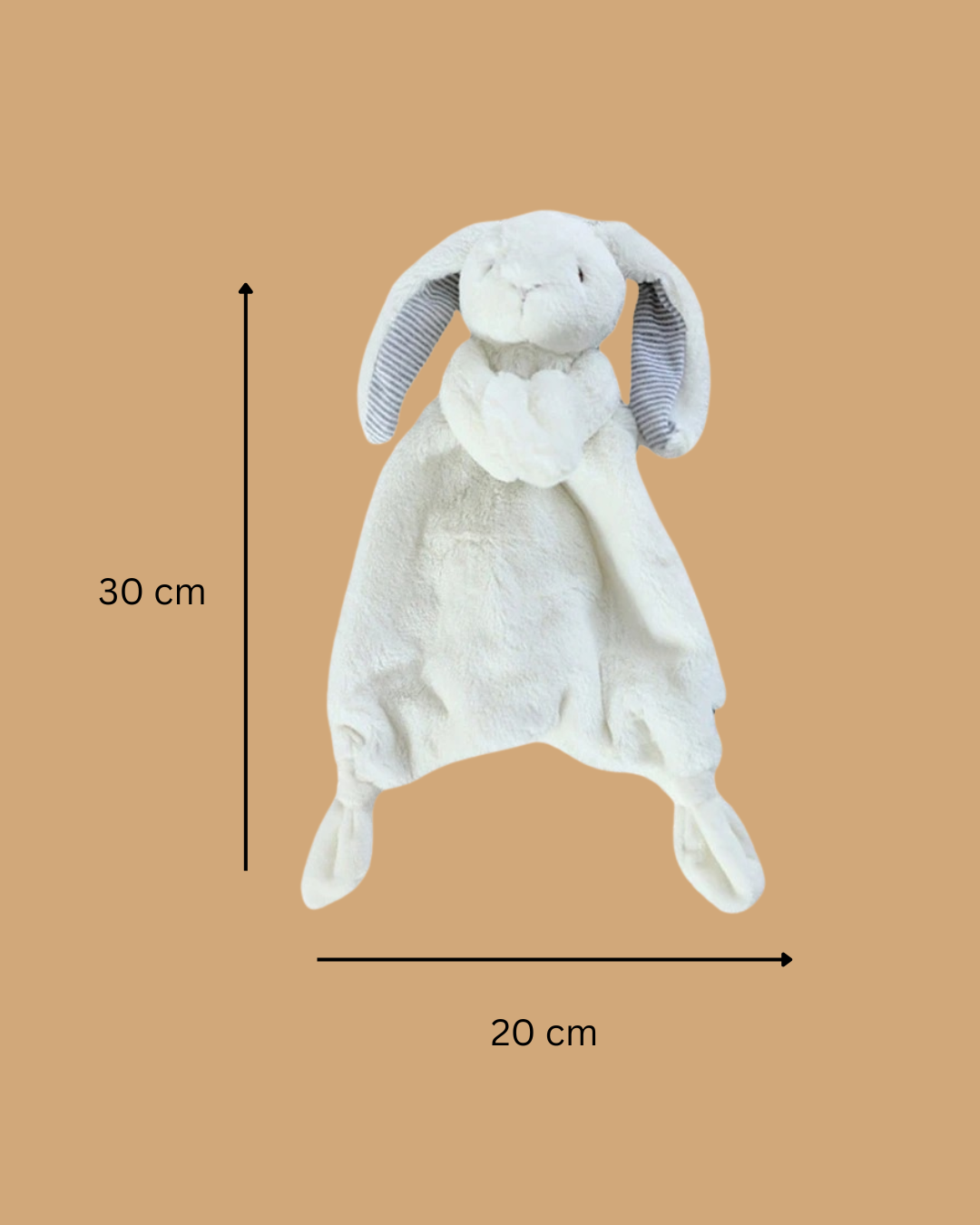 mensurations peluche bebe