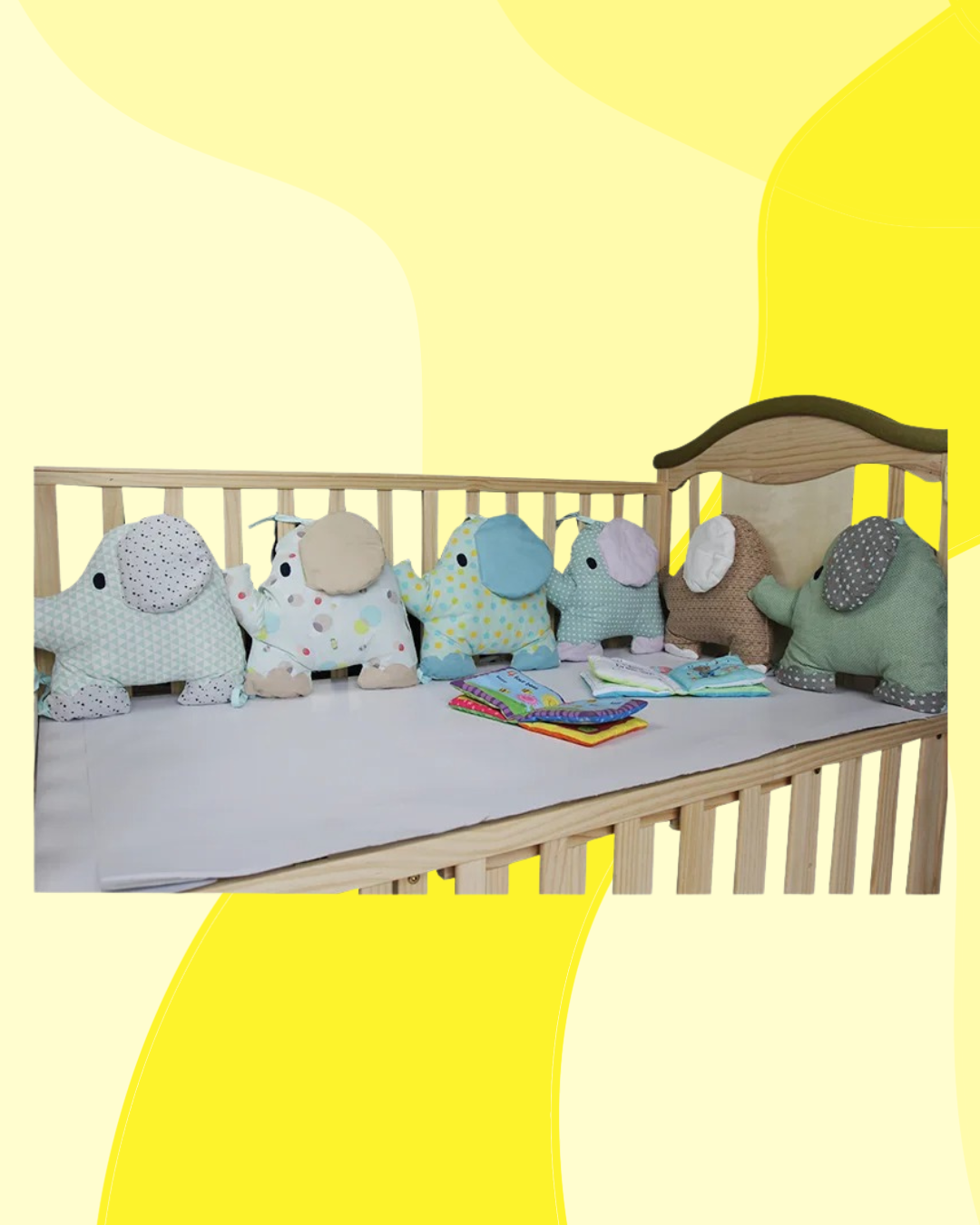 presentoir elephants plusieurs motifs tour de lit