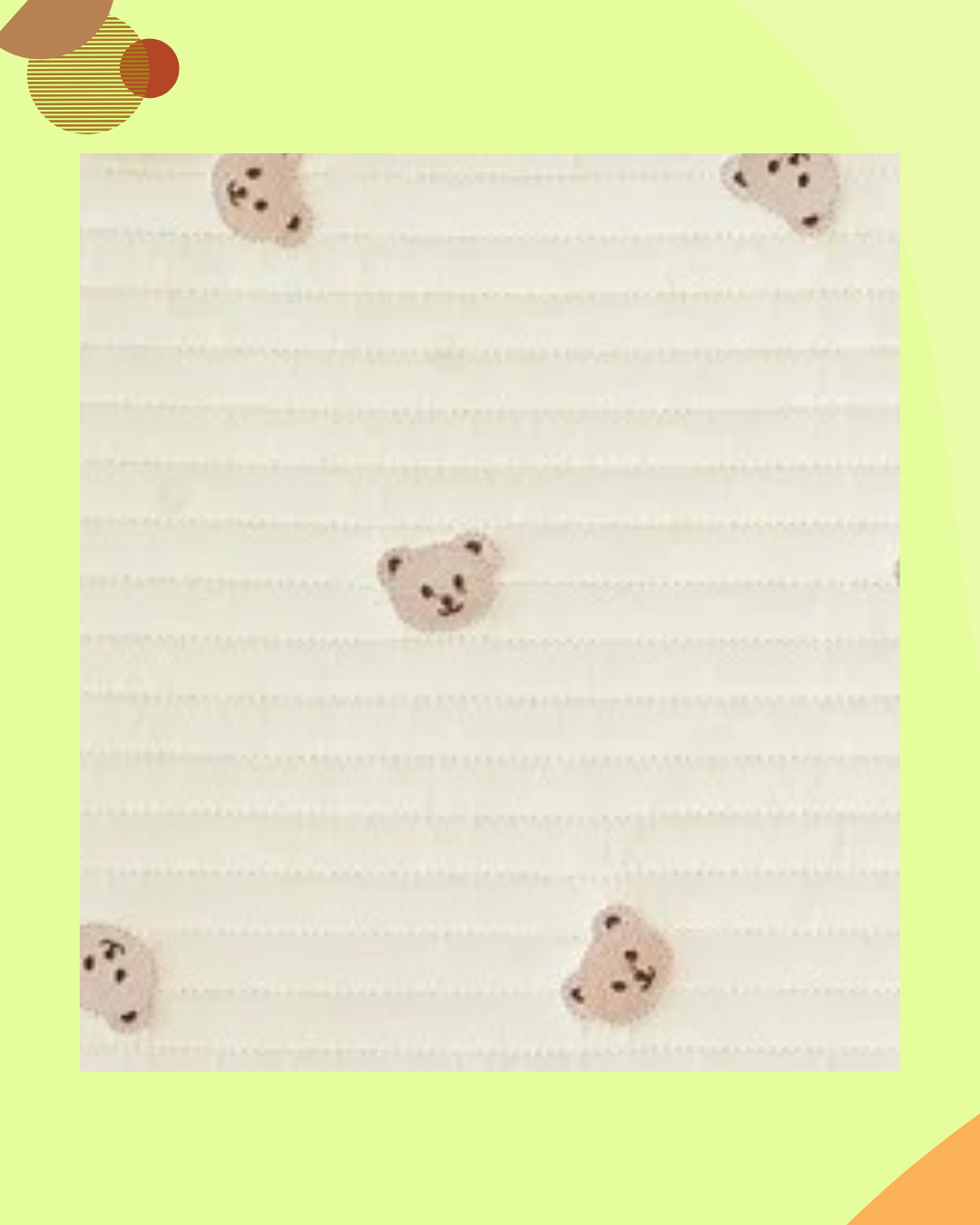 tour de lit bebe motif tete ours active imagination bebe