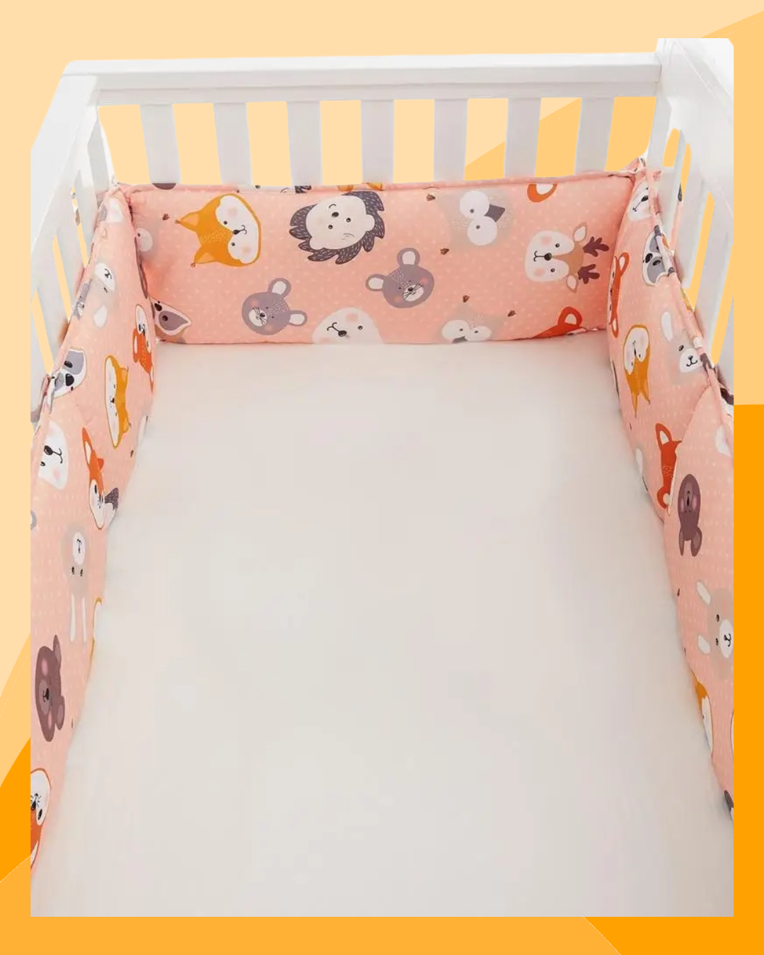 tour de lit bebe renard berceau