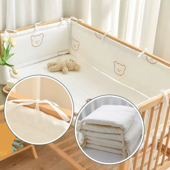 tour de lit berceau coton polyester presentoir