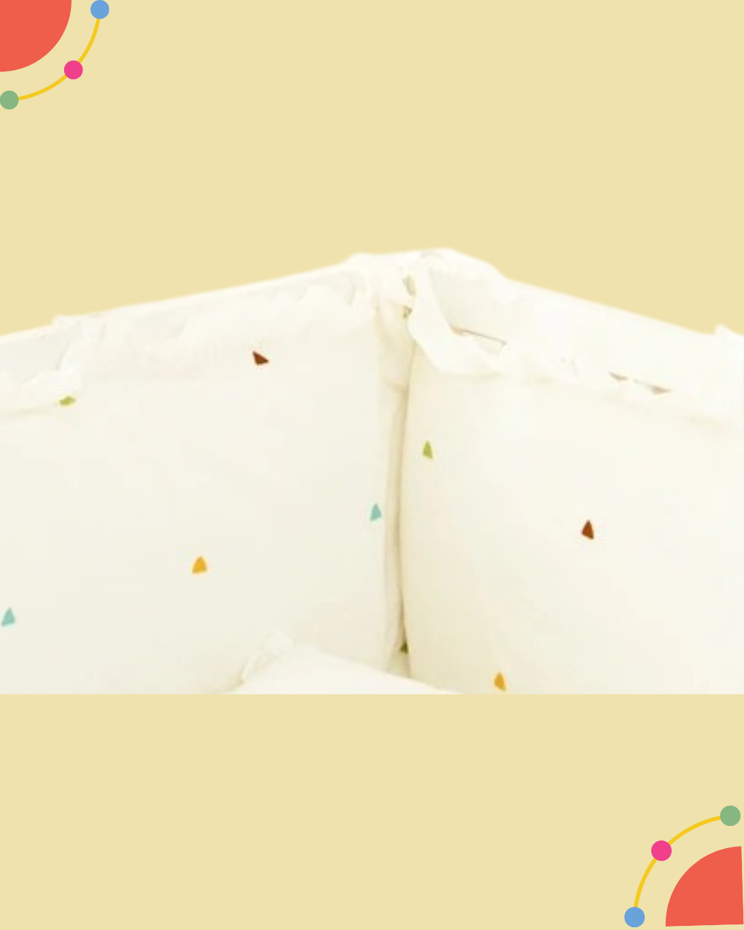 tour de lit coton installation