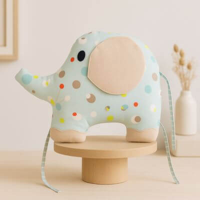 tour de lit elephanteaux colores presentoir