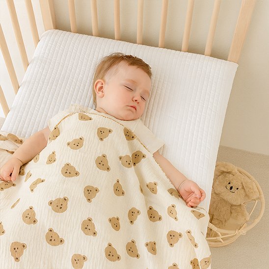bebe dort couverture bébé motif 
