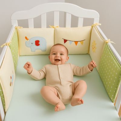 bebe heureux berceau tour de lit bebe animo joie
