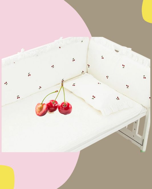 bereau tour de lit bebe cerise