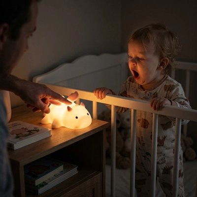 Veilleuse bébé bébé contemple veilleuse bébé dragon jaune berceau