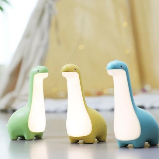 Veilleuse bébé ensemble veilleuse bebe dinosaure bleu vert vert olive
