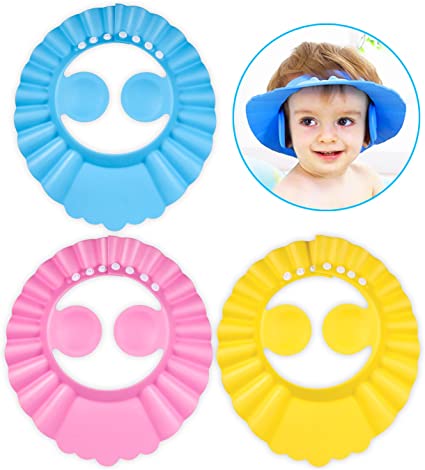 Visière chapeau pour douche bébé I ShampooCap™ - La Niche des poupons
